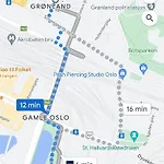 Floor Center Flat With Free Parking אוסלו