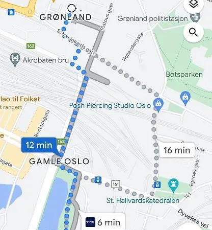 Floor Center Flat With Free Parking Όσλο