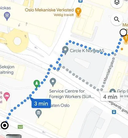 דירה Floor Center Flat With Free Parking אוסלו