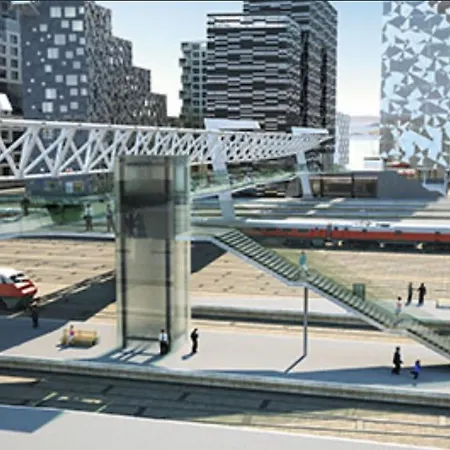 דירה Floor Center Flat With Free Parking אוסלו